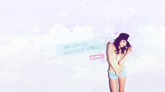 Woman Vikki Blows topless