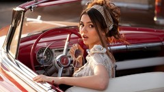 Woman vintage Actress victoria justice brunettes singers girls 