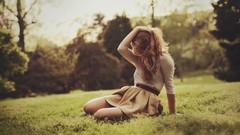 Woman vintage Parks fashion