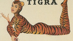 Woman vintage Tigers artwork