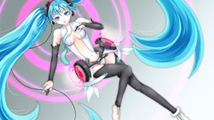 Woman vocaloid hatsune miku