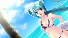 Woman vocaloid hatsune miku