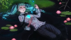Woman vocaloid hatsune miku