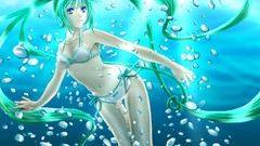 Woman vocaloid hatsune miku