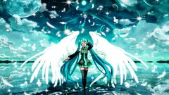 Woman vocaloid hatsune miku