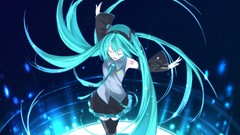 Woman vocaloid hatsune miku