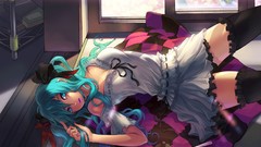 Woman vocaloid hatsune miku