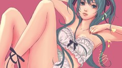 Woman vocaloid hatsune miku