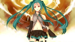 Woman vocaloid hatsune miku