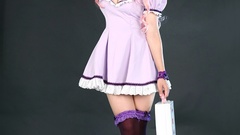 Woman vocaloid megurine luka cosplay