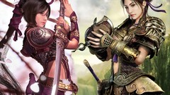 Woman Warriors brunettes artwork fantasy art