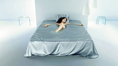 Woman water beds illusions