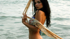 Woman water bikini Katie