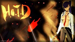 Woman weapons Anime Swords smiling anime girls highschool of 