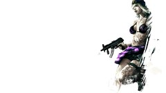 Woman weapons drawings artwork