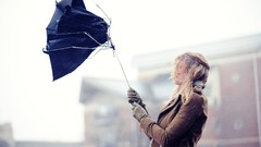 Woman weather Umbrellas