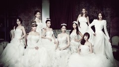 Woman wedding asians brides Korean k-pop Girls Generation SNSD