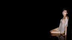 Woman wet asians black