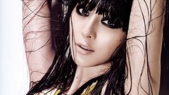 Woman wet asians brunettes models