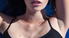 Woman wet brunettes models photo shoot nipples Michael huge 