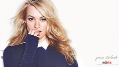 Woman white background Actress blondes yvonne strahovski models