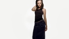 Woman white background alexis bledel