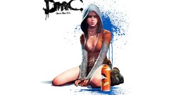 Woman white background artwork devil may cry 5 video games Kat