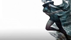 Woman white background artwork fantasy art