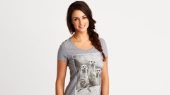 Woman white background brunettes models lauren budd