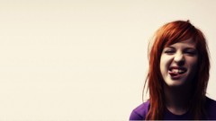 Woman white background Celebrity hayley williams singers