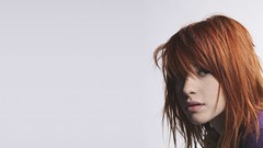 Woman white background Celebrity hayley williams singers 