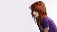 Woman white background Celebrity hayley williams singers Simple 