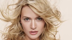 Woman white background Celebrity Kate Winslet Actress blondes 