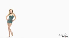 Woman white background Celebrity Kristen Bell Actress models