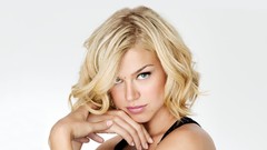Woman white background faces blondes adrianne palicki