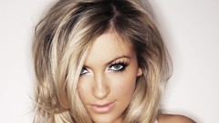 Woman white background faces blondes Sam Cooke