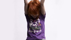 Woman white background hayley williams redheads