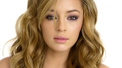 Woman white background Keeley Hazell