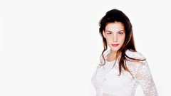 Woman white background Liv Tyler Actress blue eyes brunettes 