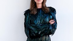 Woman white background models photo shoot cam Simple Background 