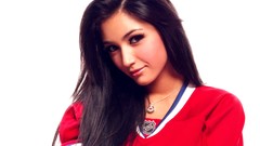 Woman white background nhl Misa Campo