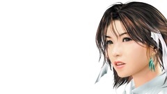 Woman white background Simple Background