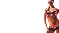 Woman white background Simple Background