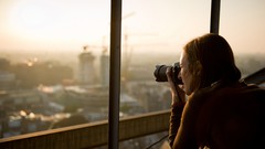 Woman window Cameras
