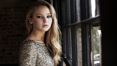 Woman windows Actress blondes jennifer lawrence dressed