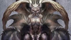 Woman wings angels artwork fantasy art