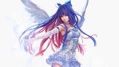 Woman wings Anime angels anime girls panty and stocking with 