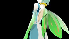 Woman wings Anime anime girls eureka seven Simple Background 