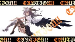 Woman wings anime girls reiuji utsuho touhou