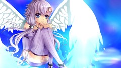 Woman wings anime girls vocaloid yuzuki yukari